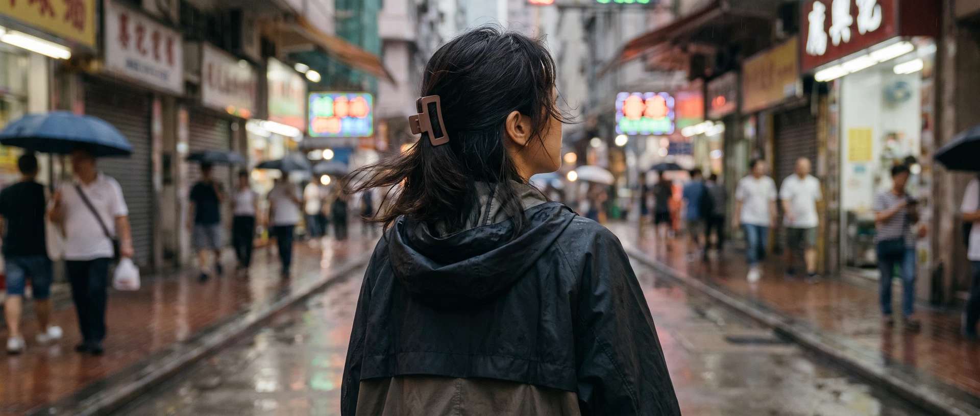 香港潮濕天,髮夾比髮型更重要的三個時刻 editorial visual